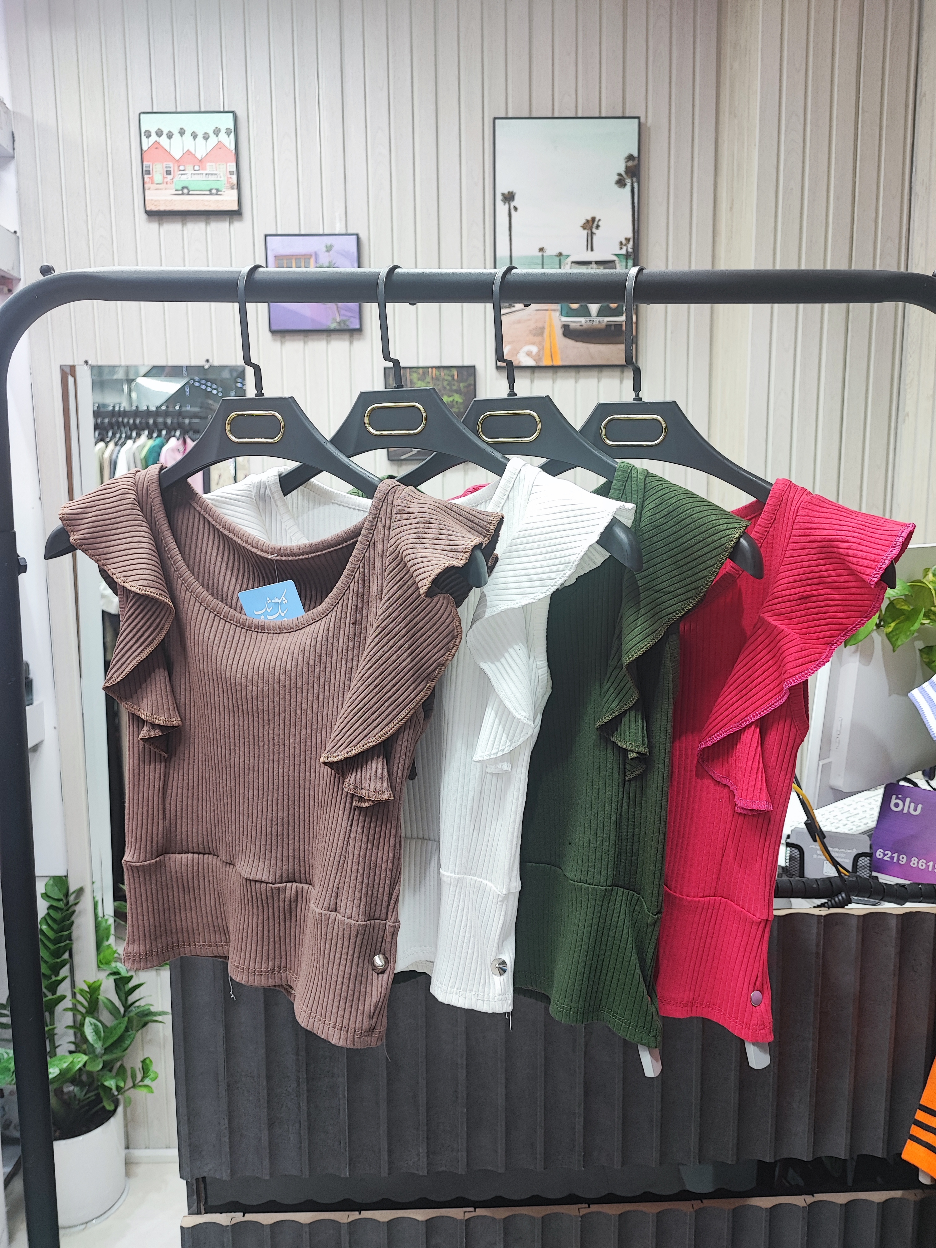 کراپ تاپ آستین عروسکی