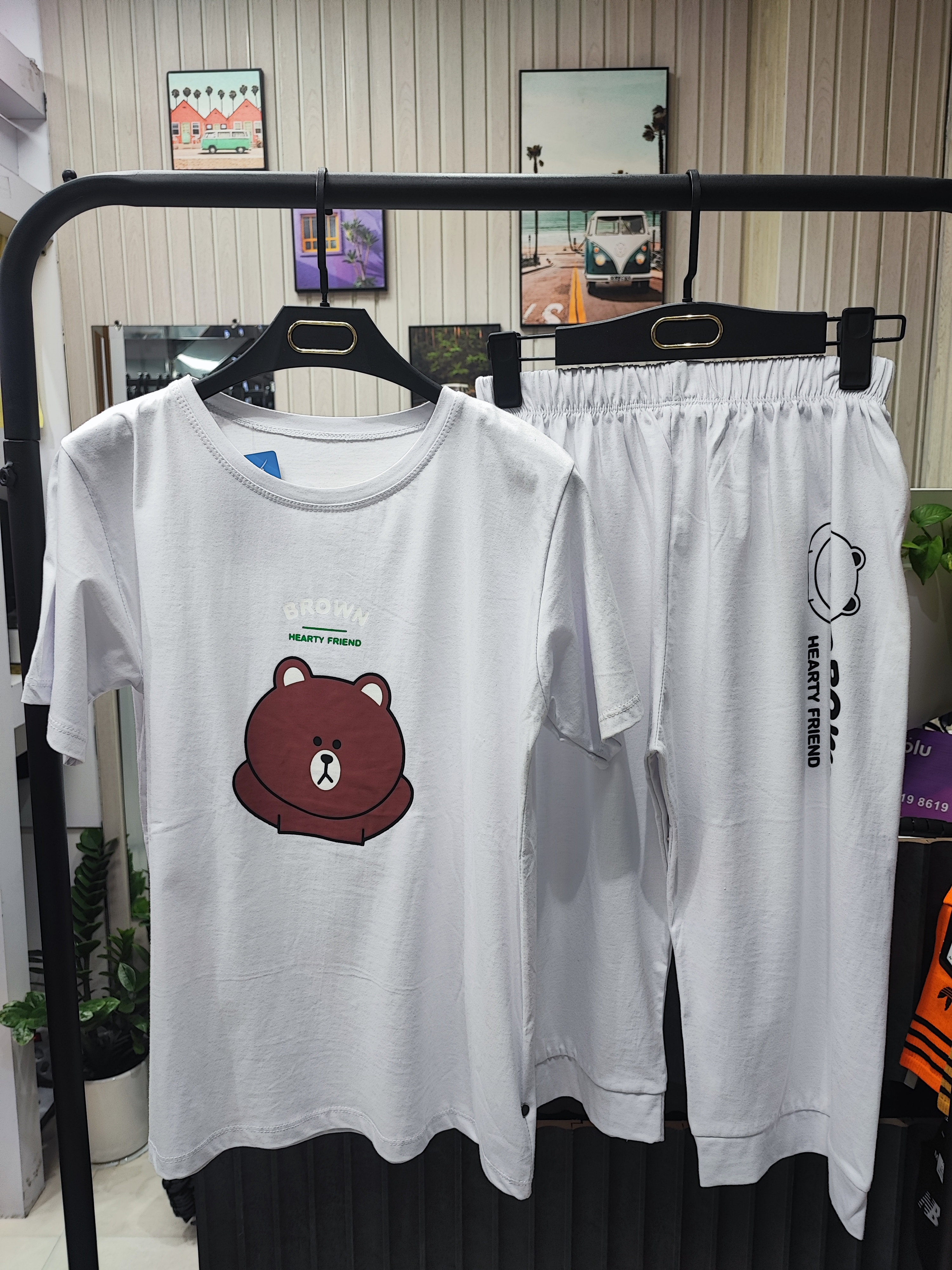 ست تیشرت و برمودا تدی